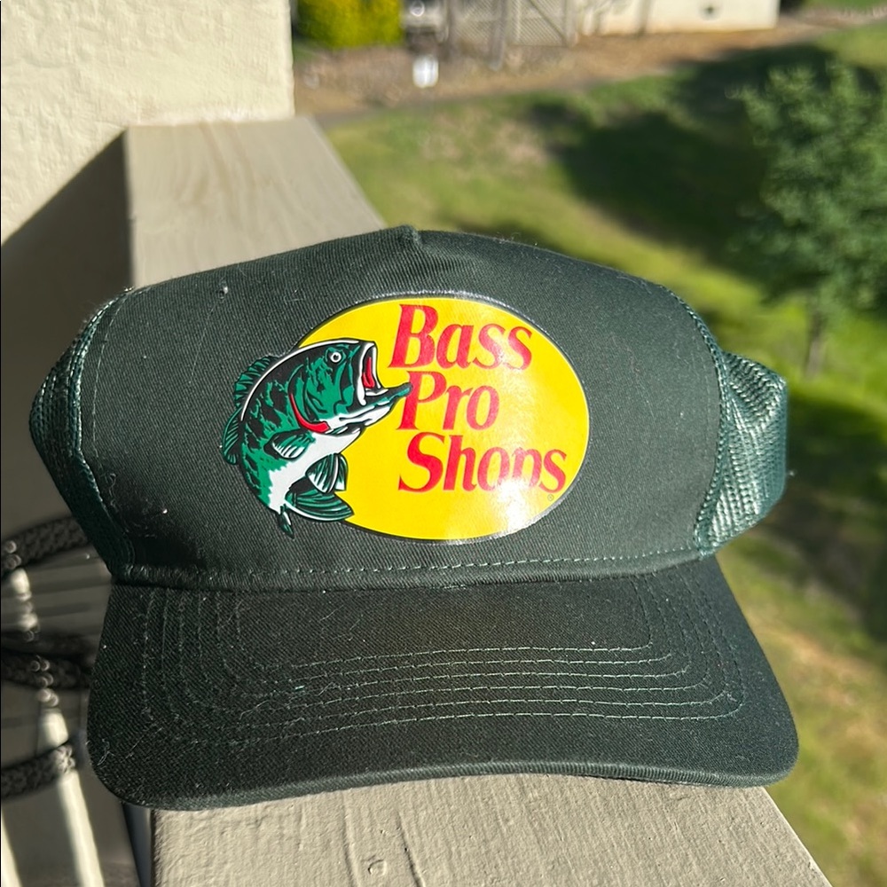 Bass Pro Shops Green Trucker Hat